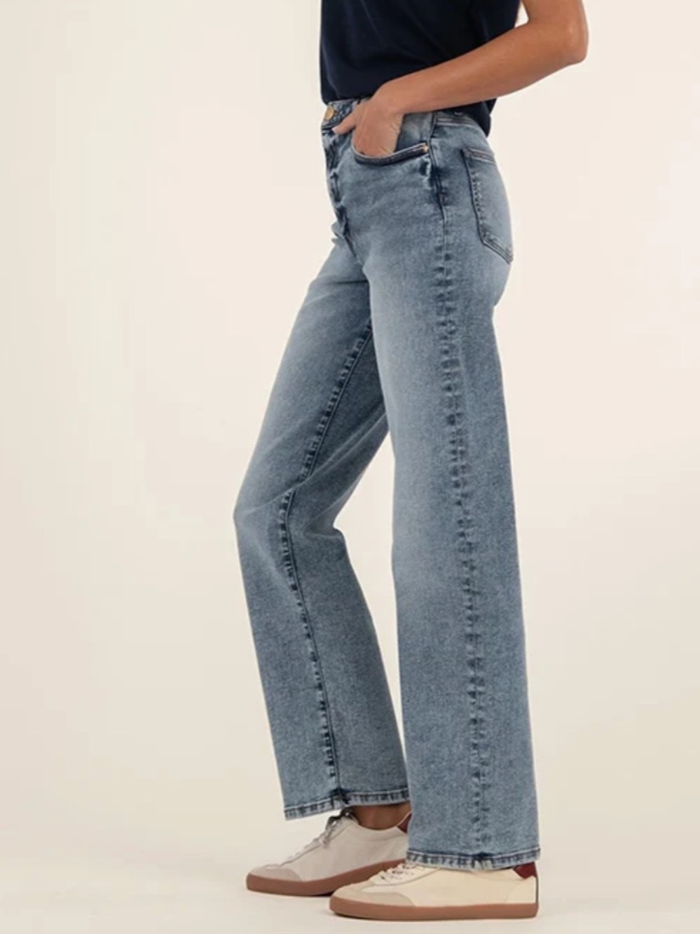 KUT FROM THE KLOTH Sienna High Rise Straight Leg Jean - Picture 4 of 13